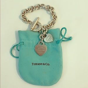 Authentic Return to Tiffany Charm Bracelet